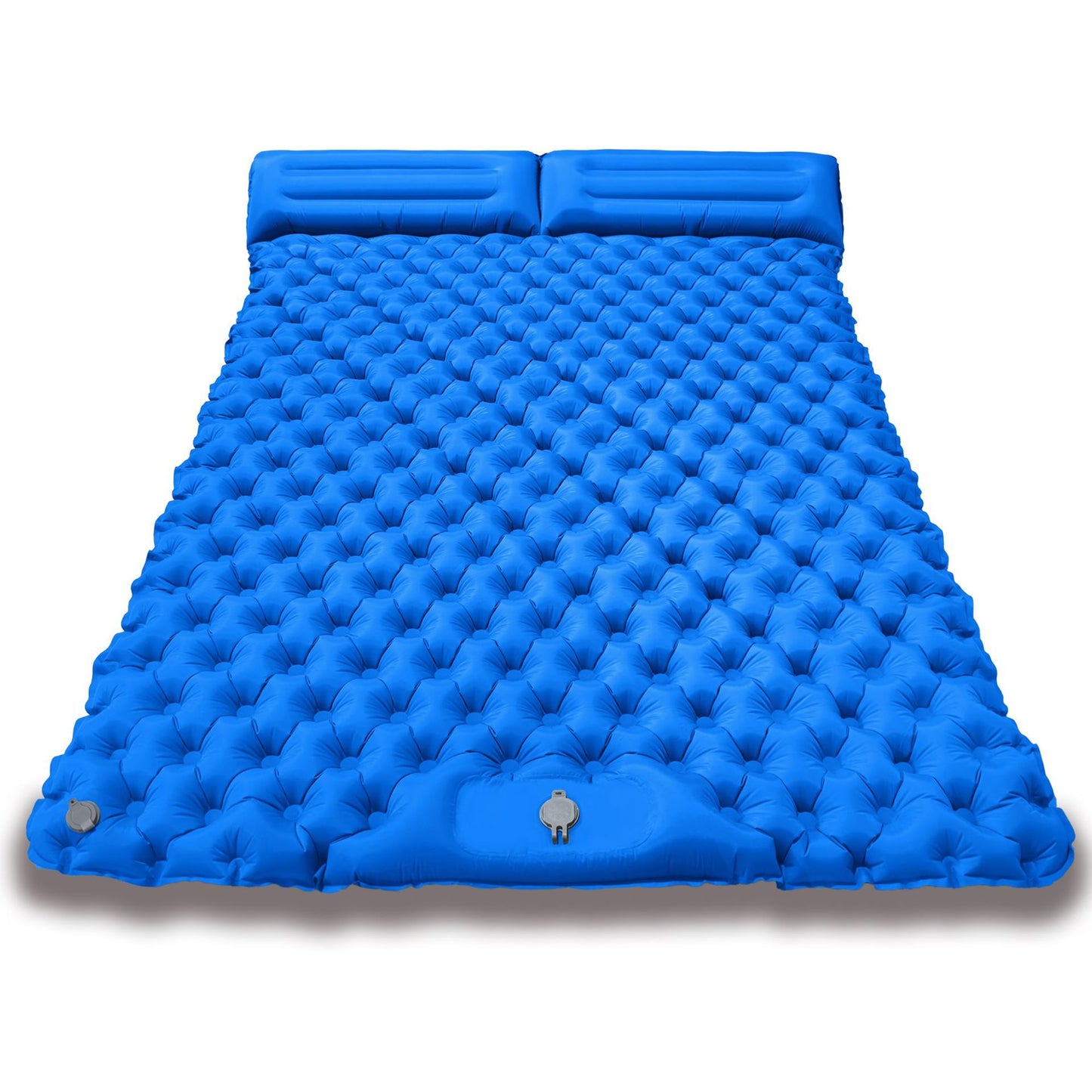 Inflatable Camping Mat with Double Foot Pump – Quick and Easy Inflation