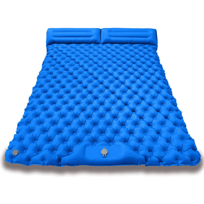 Inflatable Camping Mat with Double Foot Pump – Quick and Easy Inflation