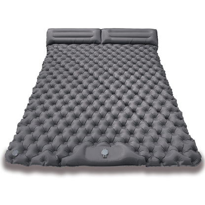 Inflatable Camping Mat with Double Foot Pump – Quick and Easy Inflation