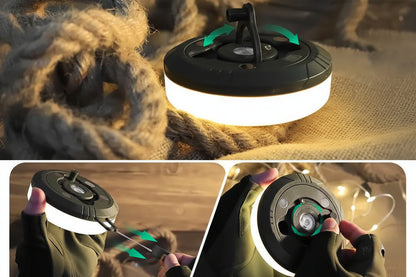 Stjärnhimmelslampa för Camping – Magisk LED-Projektor för Tält och Utomhus