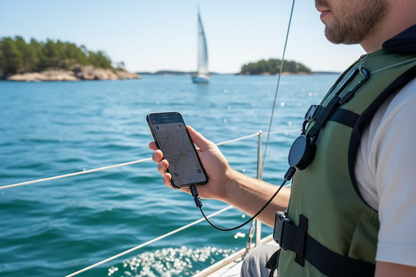 Teleskopisk Mobilhållare med Bältesklämma - Säker Telefonhållare för Camping & Vandring