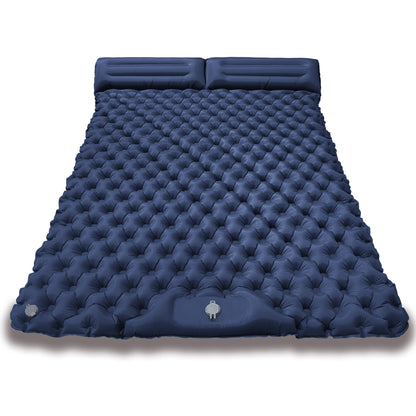 Inflatable Camping Mat with Double Foot Pump – Quick and Easy Inflation