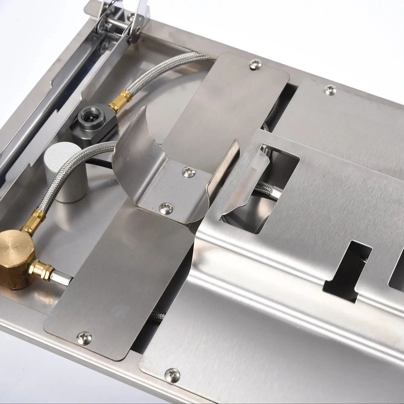 Hopfällbar Gasspis för Camping - IGT Kompatibel BBQ Brännare