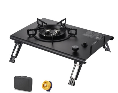 Hopfällbar Gasspis för Camping - IGT Kompatibel BBQ Brännare