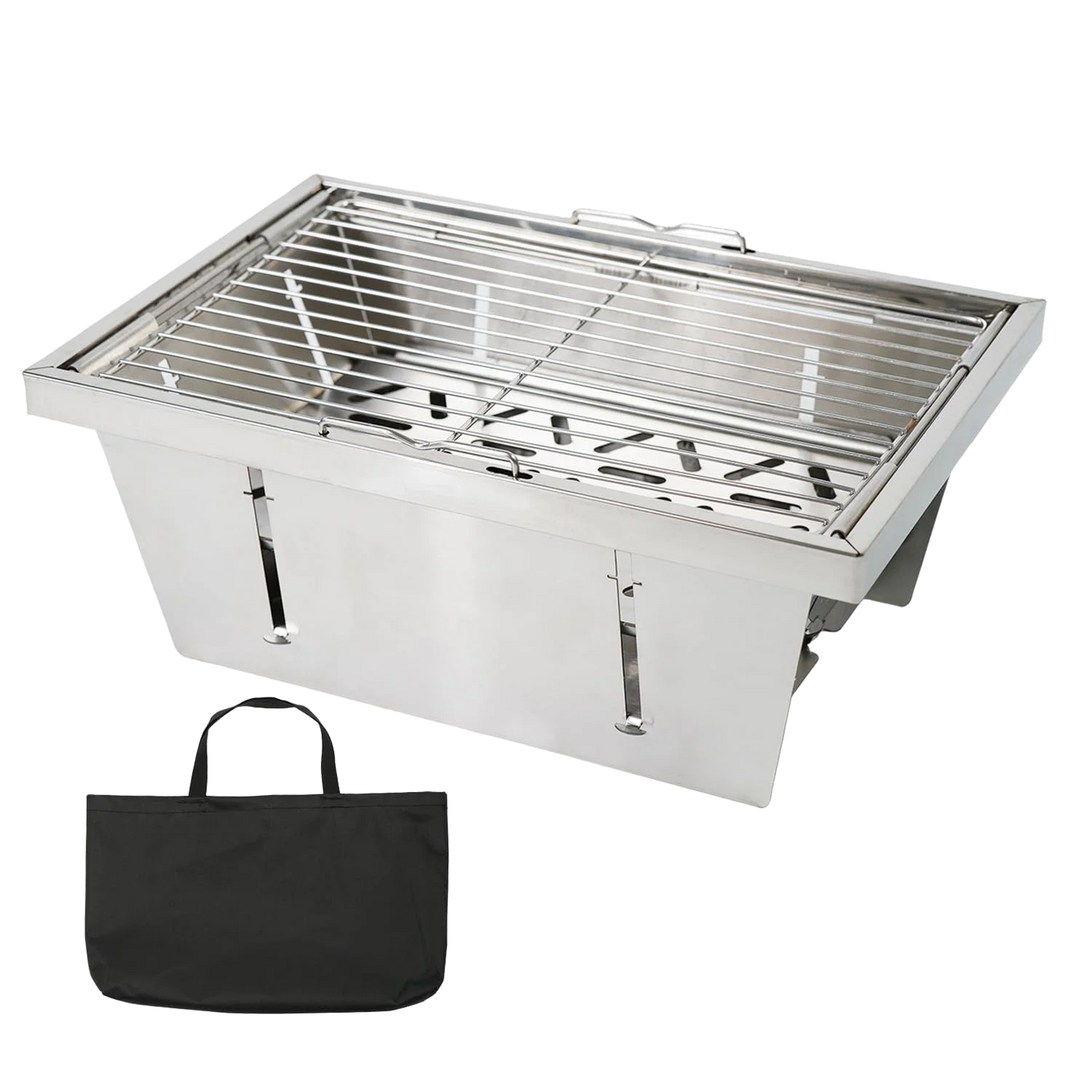 Hopfällbar Gasspis för Camping - IGT Kompatibel BBQ Brännare