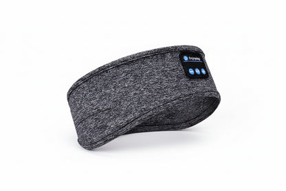 Bluetooth Sömnmask Pannband - Trådlös Musik för Sömn, Yoga & Sport