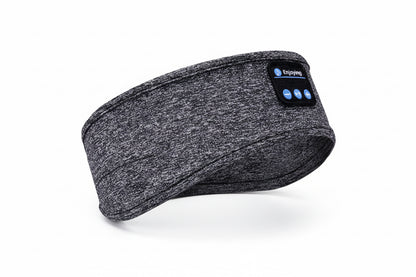 Bluetooth Sömnmask Pannband - Trådlös Musik för Sömn, Yoga & Sport