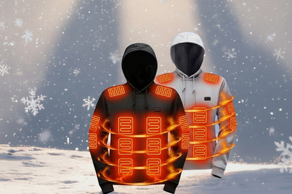 Uppvärmbar Tröja med Intelligent Temperaturkontroll – Håll Värmen Utomhus