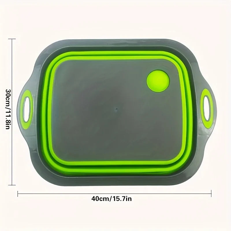 Hopfällbar Campingbalja med Diskho - Platsbesparande Förvaring