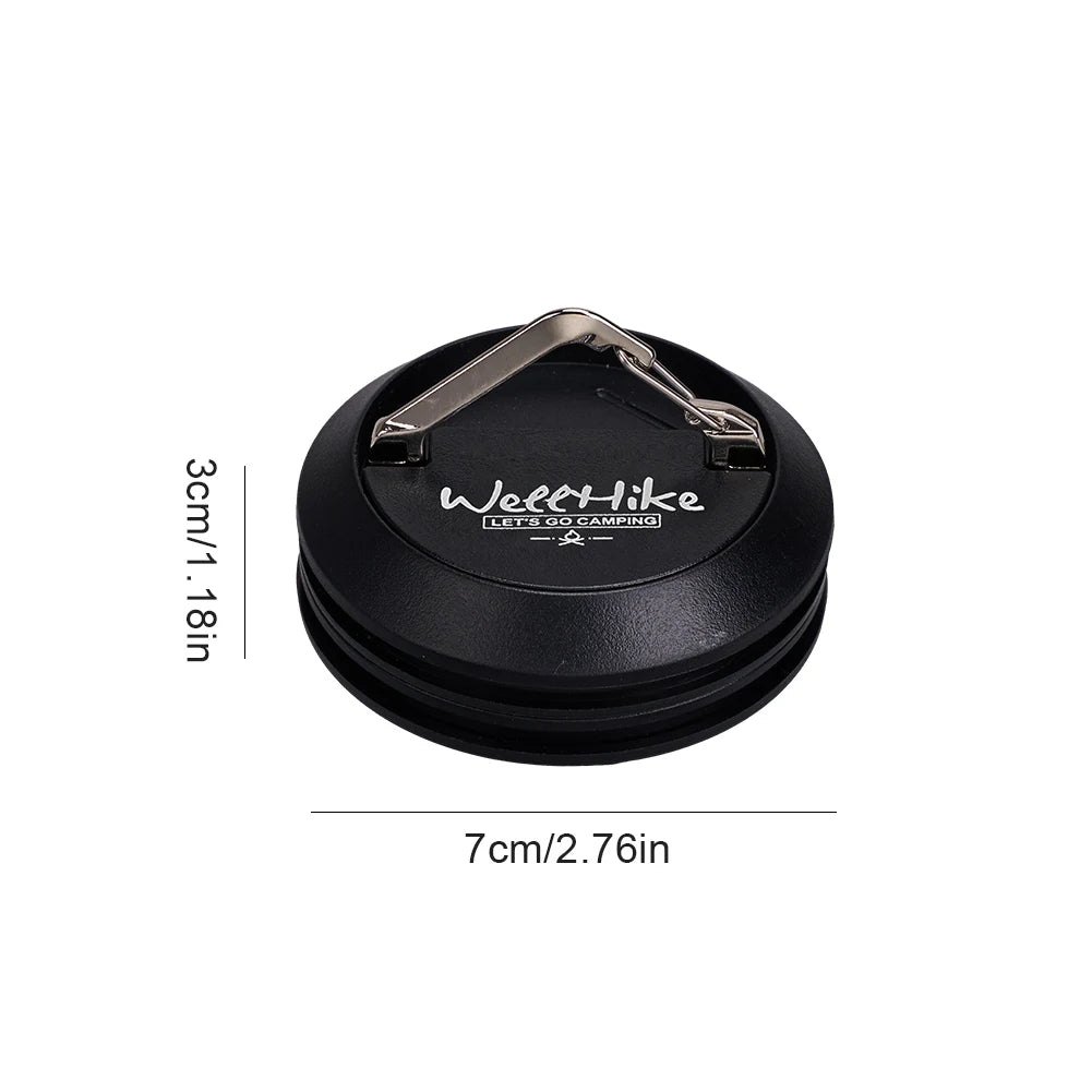 Magnetisk Tältkrok - Stark Bärbar Krok för Camping 2kg