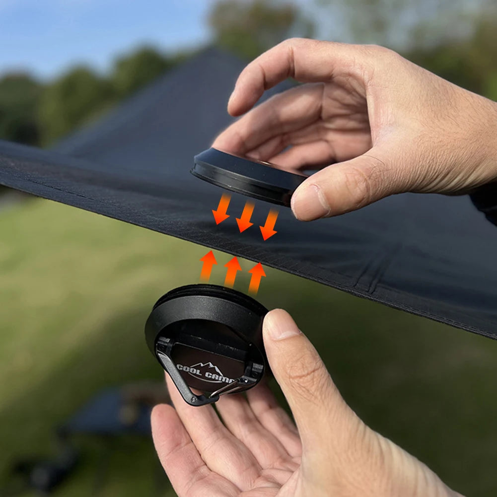 Magnetisk Tältkrok - Stark Bärbar Krok för Camping 2kg