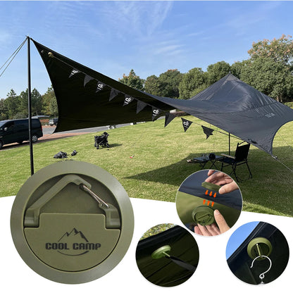 Magnetisk Tältkrok - Stark Bärbar Krok för Camping 2kg