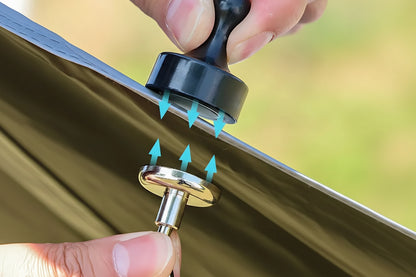 Magnetisk Karbinkrok - Multifunktionell Camping Krok med Karbin