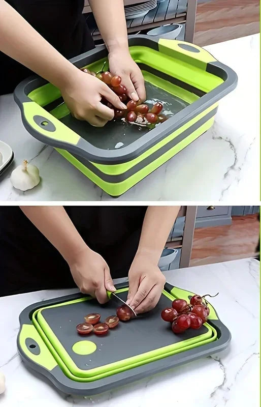 Hopfällbar Campingbalja med Diskho - Platsbesparande Förvaring