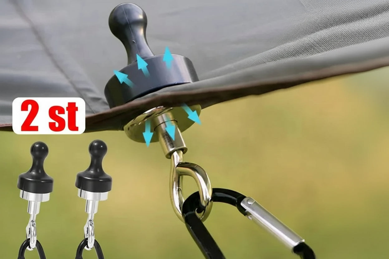 Magnetisk Karbinkrok - Multifunktionell Camping Krok med Karbin