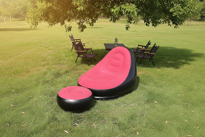 Uppblåsbar Campingsoffa – Bärbar Luftsoffa för Utomhusbruk och Hemmet